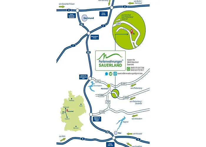 Lejlighed Exklusiv, Barrierefrei Fuer 8 Gaeste Herscheid